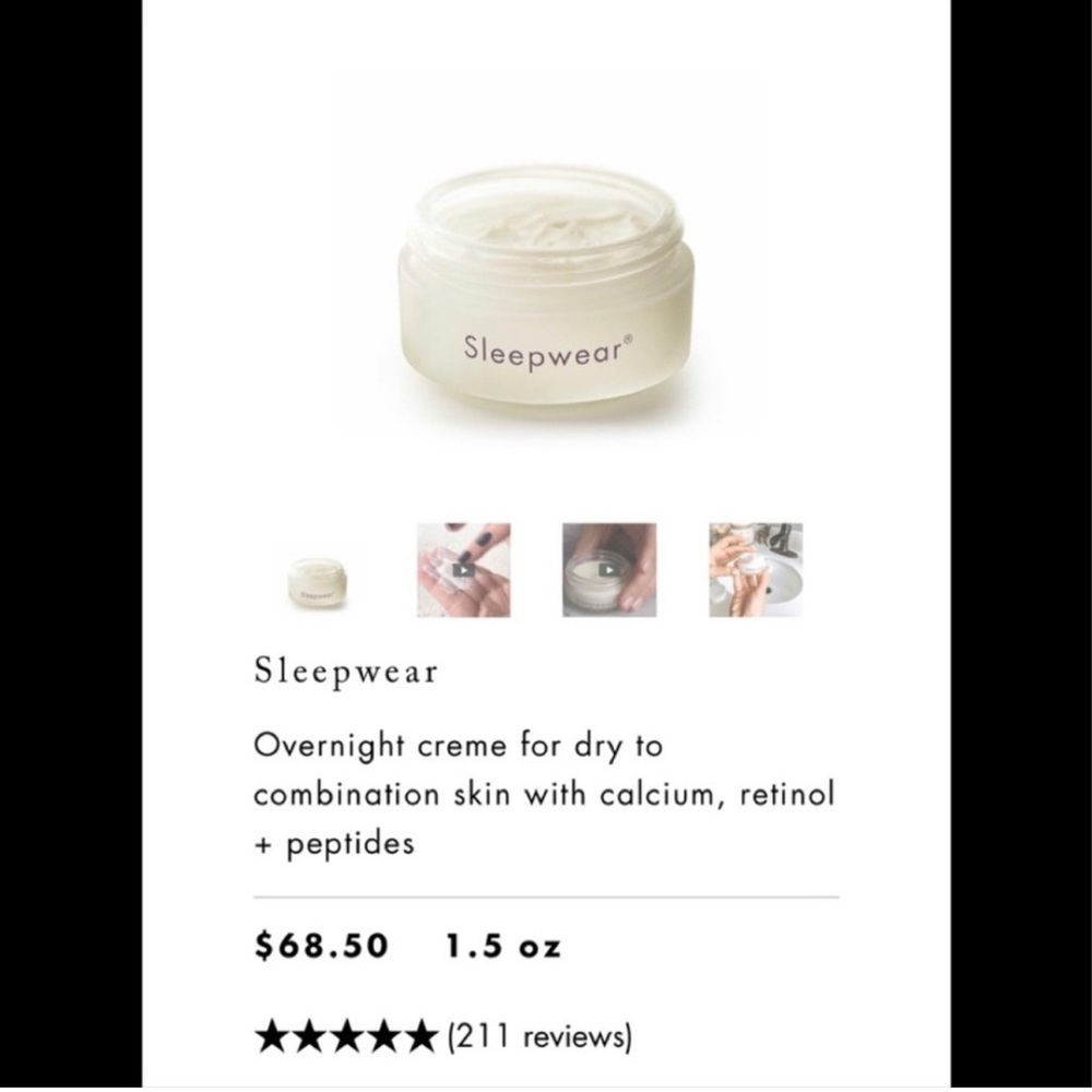 Bioelements Sleepwear Overnight Cream -Brand New In Plastic